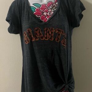 Giants Posey Gray T Shirt